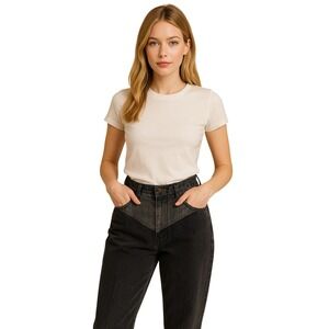 VTG Original Venezia Sportswear Black Denim Jeans SZ 18 USA, US 12 High‎ Rise